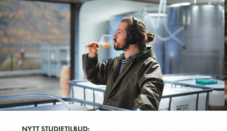 Unik utdannelse for drikkevareproduksjon i Norge
