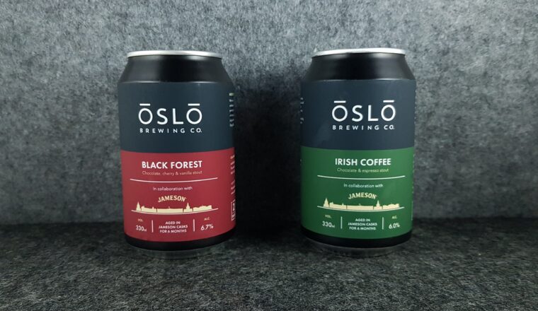 Oslo Brewing co og Jamesons lanserer to nye øl